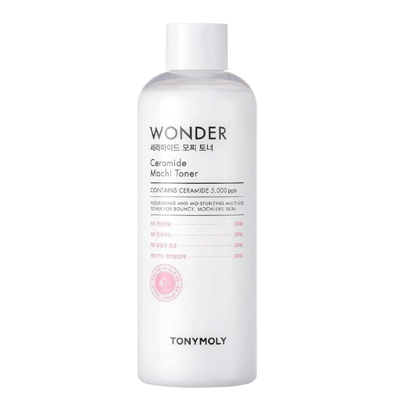 Tonymoly Wonder Ceramide Mochi Toner 6.76 fl.oz / 500ml (วันหมดอายุ: 2027.10)
