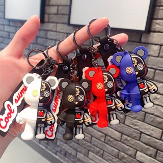 [พร้อมส่ง]พวงกุญแจหมีโรบอท หมีฟันเฟือง พวงกุญแจนำเข้าพร้อมส่ง งานตรงปกไม่จกตา ทางร้านส่งเร็วมาก