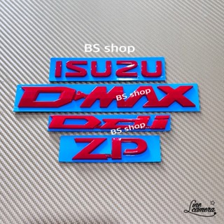 โลโก้ ISUZU D-MAX Ddi ZP  ติดท้าย ISUZU D-MAX ปี 2020 ราคายกชุด 4 ชิ้น