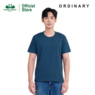 ห่านคู่ เสื้อยืดคอกลม ทรง Regular รุ่น Ordinary