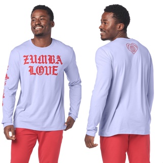 Zumba Love Long Sleeve Tee (เสื้อยืดแขนยาวออกกำลังกายซุมบ้า)