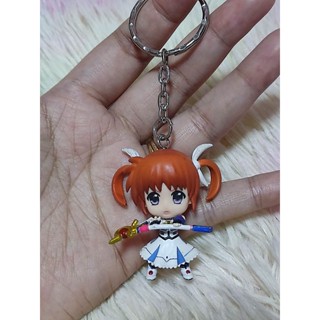 ⭐Mahou Shoujo Lyrical Nanoha⭐พวงกุญแจน้องนาโนฮะ น่ารักมากจ้า🥰