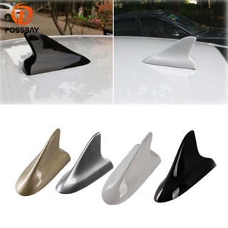 [พร้อมส่ง] สติกเกอร์เสาอากาศ รูปครีบฉลาม สําหรับตกแต่งหลังคารถยนต์ Honda Toyota Kia Ford Peugeot BMW