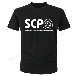 40-130gk can wear Large XS-6XL Scp Foundation T Shirt Men Fashion T-shirt Cotton Tshirt Mens Summer Tops Kids Hip Hop T