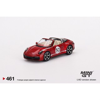 MINI GT 1/64 No.461 Porsche 911 Targa 4S Heritage Design Edition Cherry Red RHD MGT00461-R