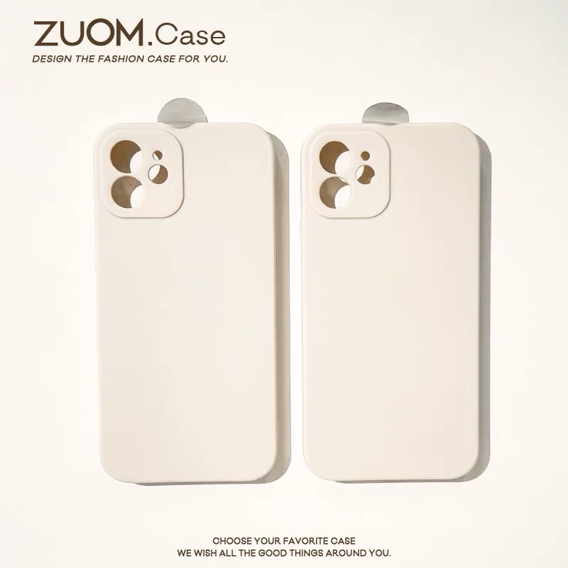 [ COMBO 2 ] เคส iPhone ป้องกันกล้องสีขาวสําหรับ iPhone 6/6plus/6s/6splus/7/7plus/8/8plus/x/xr/xs/11/