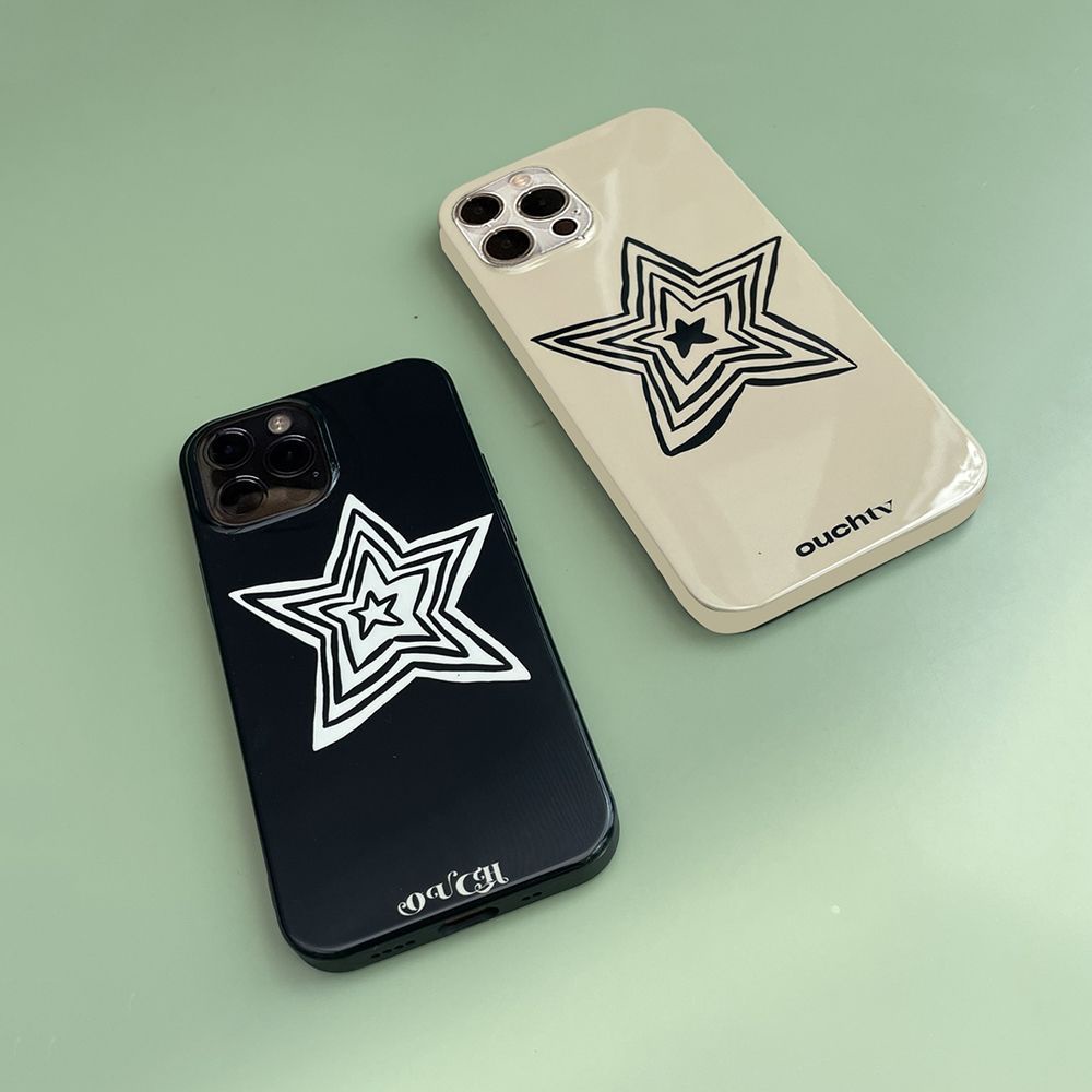 เคสป้องกันโทรศัพท์มือถือ 14promax 11promax XS XR xsmax ins Retro Fashion Star 8pplus ใช้งานร่วมกับ i