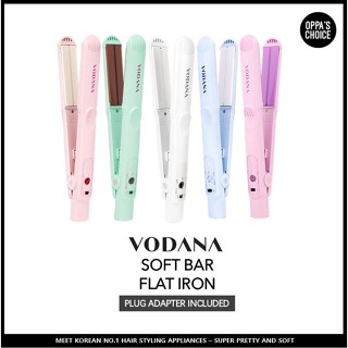 [พร้อมส่ง] VODANA เครื่องหนีบผม SOFT BAR FLAT IRON (FREE-VOLT/Free Plug Adapter Included)