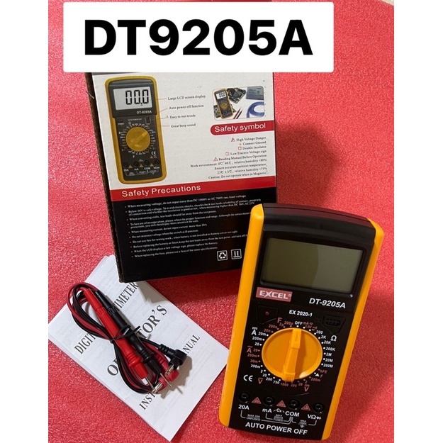 เครื่องมือข่างมิเตอร์แบบDigital DT-9205A