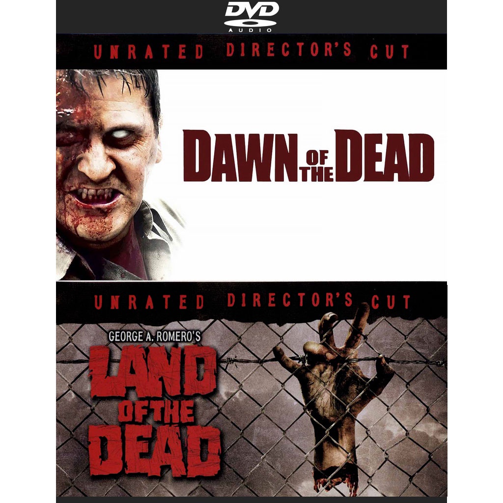 DVD หนัง Dawn of the Dead &amp; Land of the Dead 2 Movie Collection