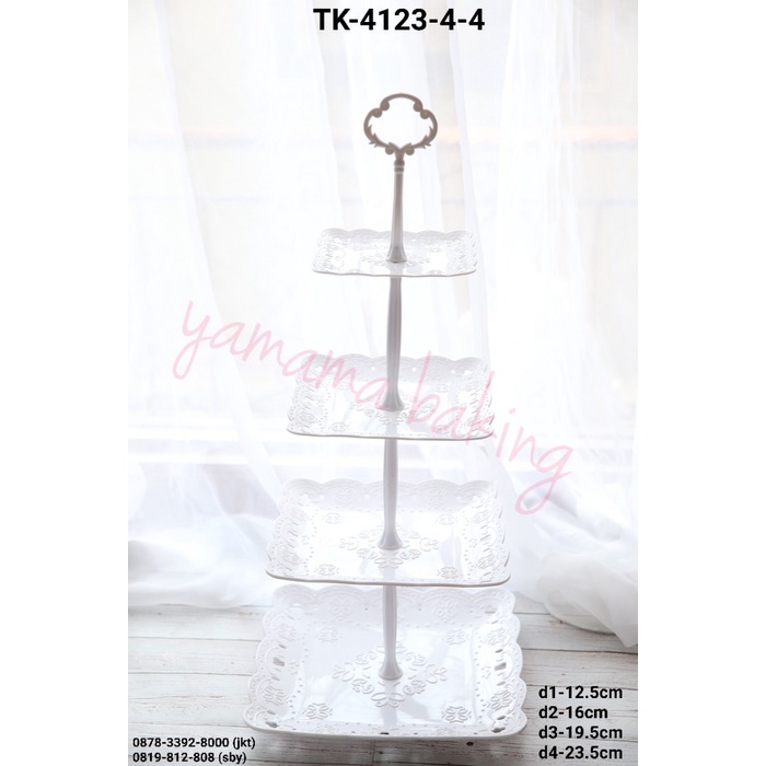 TK-4134-4134-4 CUPCAKE STAND เค้ก TIER CHARACTER DESSERT TABLE DECORATIVE PLATE