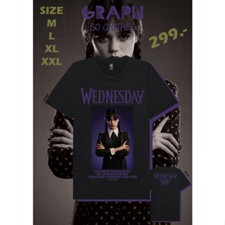 (249ทุกตัว)เสื้อ Wednesday เวนส์เดย์ (ลดพิเศษ249.-)