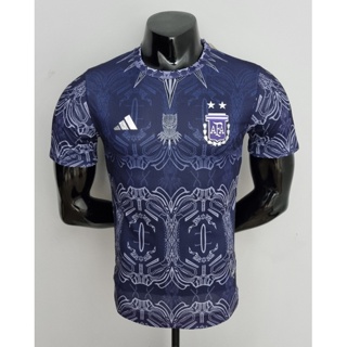 ชุดเครื่องเล่น Argentina Wakanda Germany Black Player Issue Kit World Cup 2022 *Local Seller!!!*