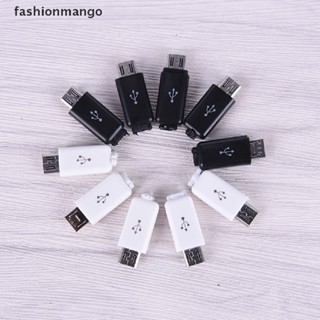 [fashionmango] อะแดปเตอร์ซ็อกเก็ตเชื่อมต่อไมโคร usb diy 10 ชิ้น ต่อล็อต