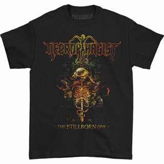 [COD] [พร้อมส่ง XS-6XL] เสื้อยืดแขนสั้น พลัสไซซ์ ลาย Necrophagist Stillborn ของขวัญวันเกิด สําหรับผู้ชายS-5XL