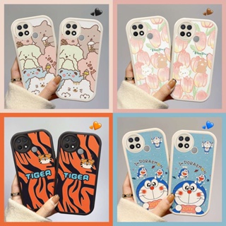 เคส Oppo A15 เคส A15S กรณีโทรศัพท์มือถือซิลิโคนป้องกันหล่นลวดลายน่ารักหนังแกะขนาดเล็กติดผิว BB2