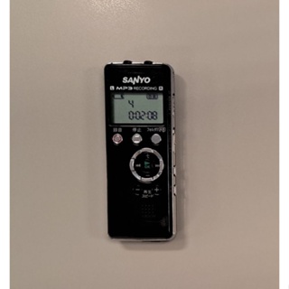 เครื่องบันทึกเสียง เล่น Mp3 Sanyo ICR-S003M เมม16G มือสองญี่ปุ่น สวย