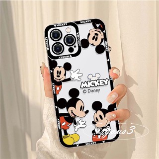 เคสโทรศัพท์มือถือ ลายการ์ตูนมิกกี้เมาส์น่ารัก สําหรับ OPPO A57 A76 A96 A15 A15s A16 A16K A93 A94 A54 A74 A95 A9 A5 A31 A53 A33 A32 Reno 7 6 5F 4F A5s A3s A92 A72 A52