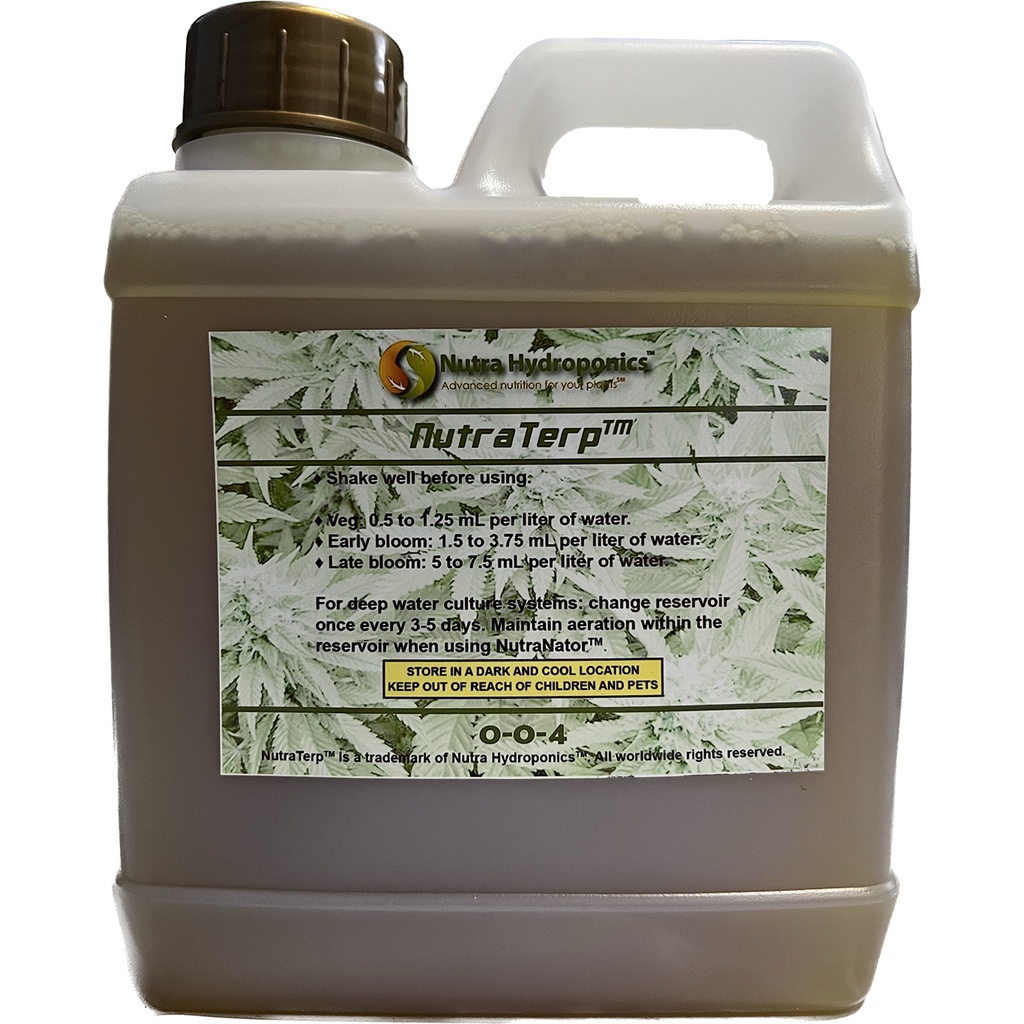 ***CLOSEOUT SALE*** NutraTerp 1 liter - compare to Terpinator - General Hydroponics Fox Farm Farms
