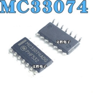 MC33074 MC33074ADG SOP-14   ราคา 1ตัว