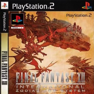 แผ่นเกมส์ PS2 (รับประกัน) Final Fantasy XII International Zodiac Job System ENG