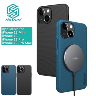 Nillkin เคสโทรศัพท์มือถือ พลาสติกแข็ง ผิวด้าน แม่เหล็ก สําหรับ Apple iPhone 13 Pro Max 13Pro 13 Mini