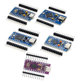 Micro บอร์ดโมดูลควบคุมไมโคร USB ATMEGA32U4 5V 16MHz สําหรับ Arduino ATMEGA32U4-AU MU Pro Mini