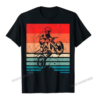 LYZH Vintage Retro Motocross Bike Racing Dirt Bike Funny Sport T-Shirt Men Customized Men Tshirts High Quality Cotton To