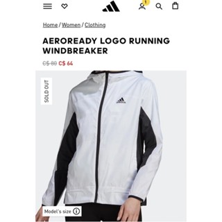 ADIDAS AEROREADY LOGO RUNNING WINDBREAKER For Woman เสื้อคลุม กันแดด กันลม วิ่ง ออกกำลังกาย อาดิดาส ผู้หญิง