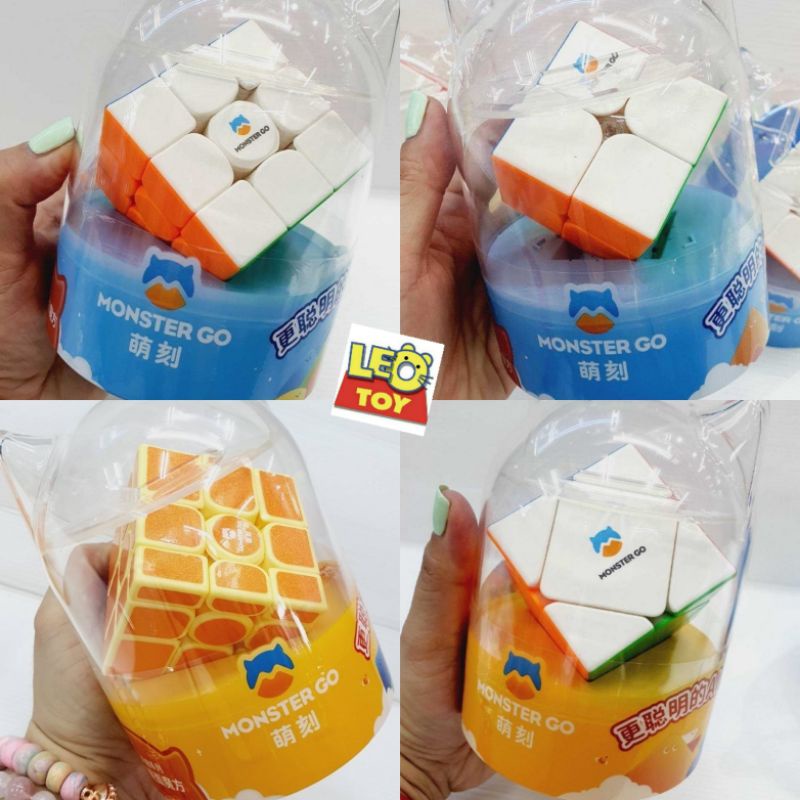 ขายส่ง ที่ไทย ของแท้ 100% GAN MONSTER GO 2×2 3×3 ตรง / เฉียง Premium รูบิค รูบริค ลูกบิด RUBRIK RUBRICK