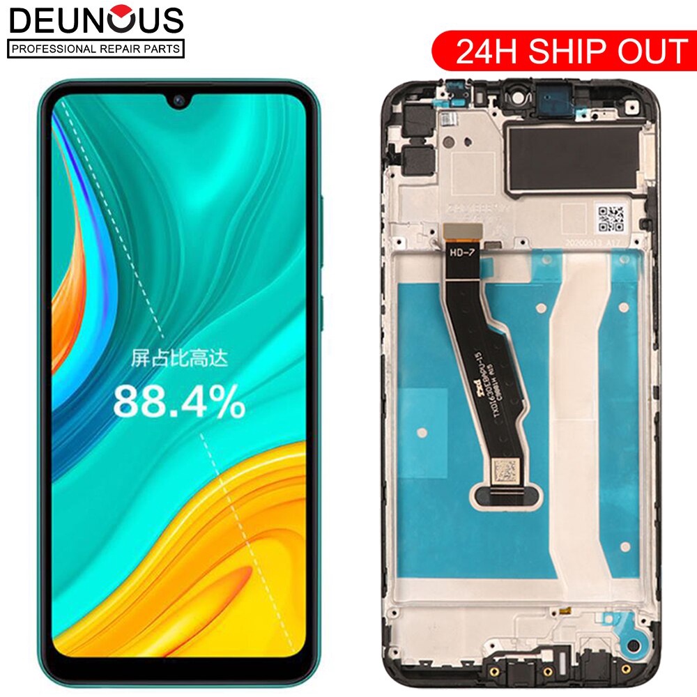 In stock  6.3 นิ้วสําหรับ Huawei Honor 9A MOA-LX9N/สําหรับเพลิดเพลินไปกับ 10e สําหรับ y6p 2020 กรอบห