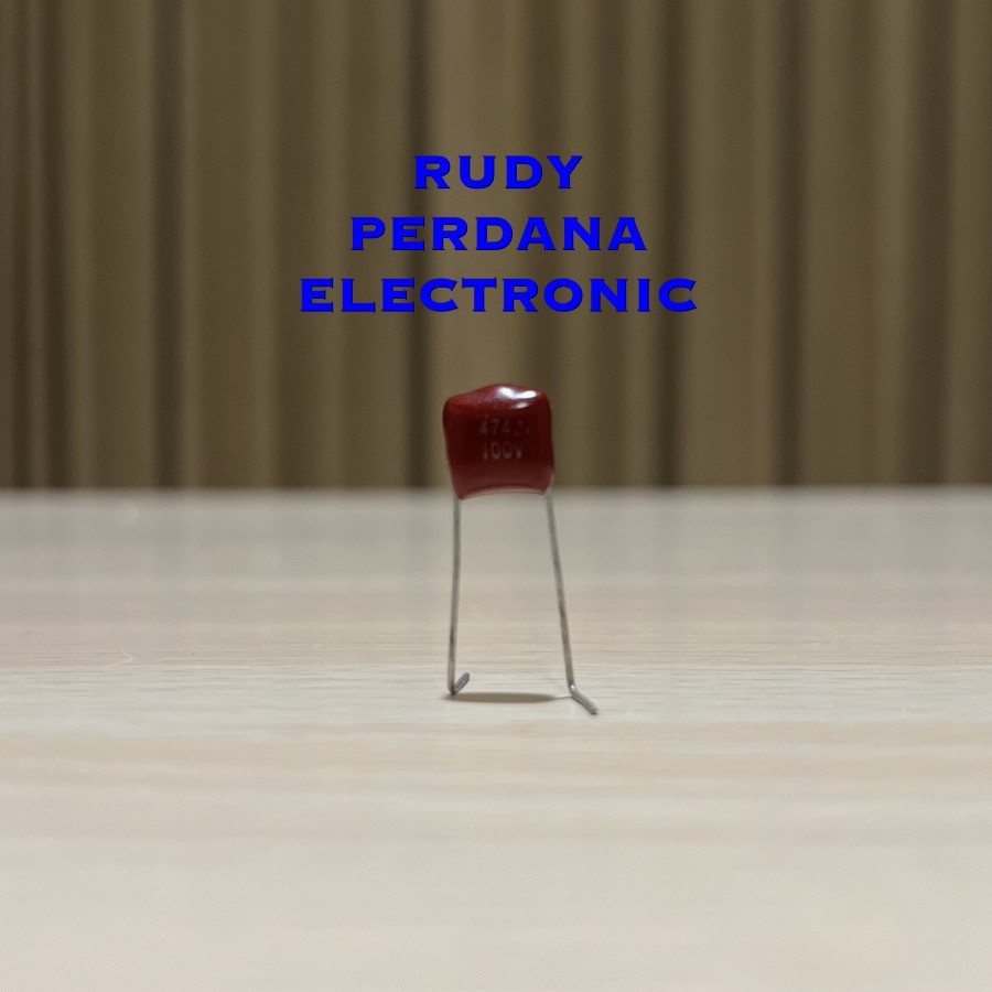 474 SNAKE MYL CAPACITOR 470000Pf 470nF 0.47uF 5% 100V