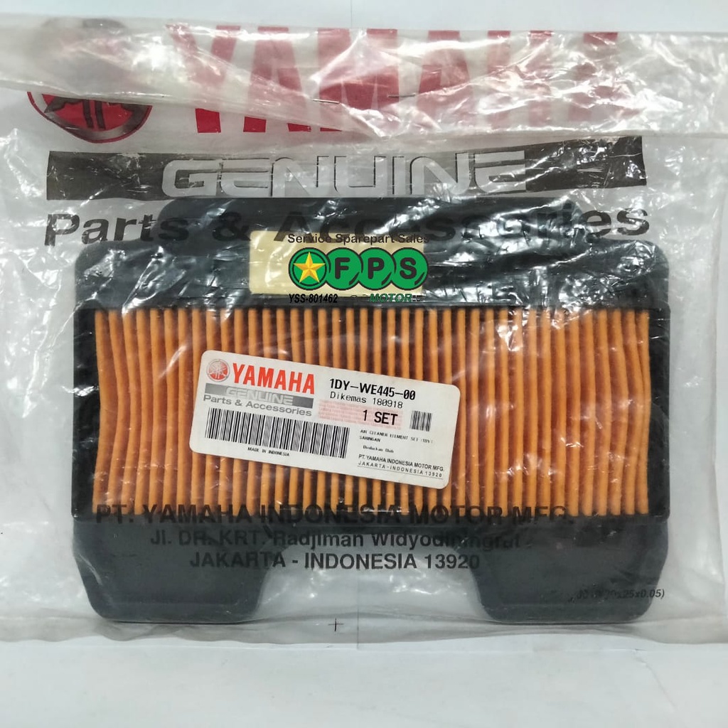 AIR FILTER / 1DY-WE445-00 / AIR CLEANER ELEMENT SET