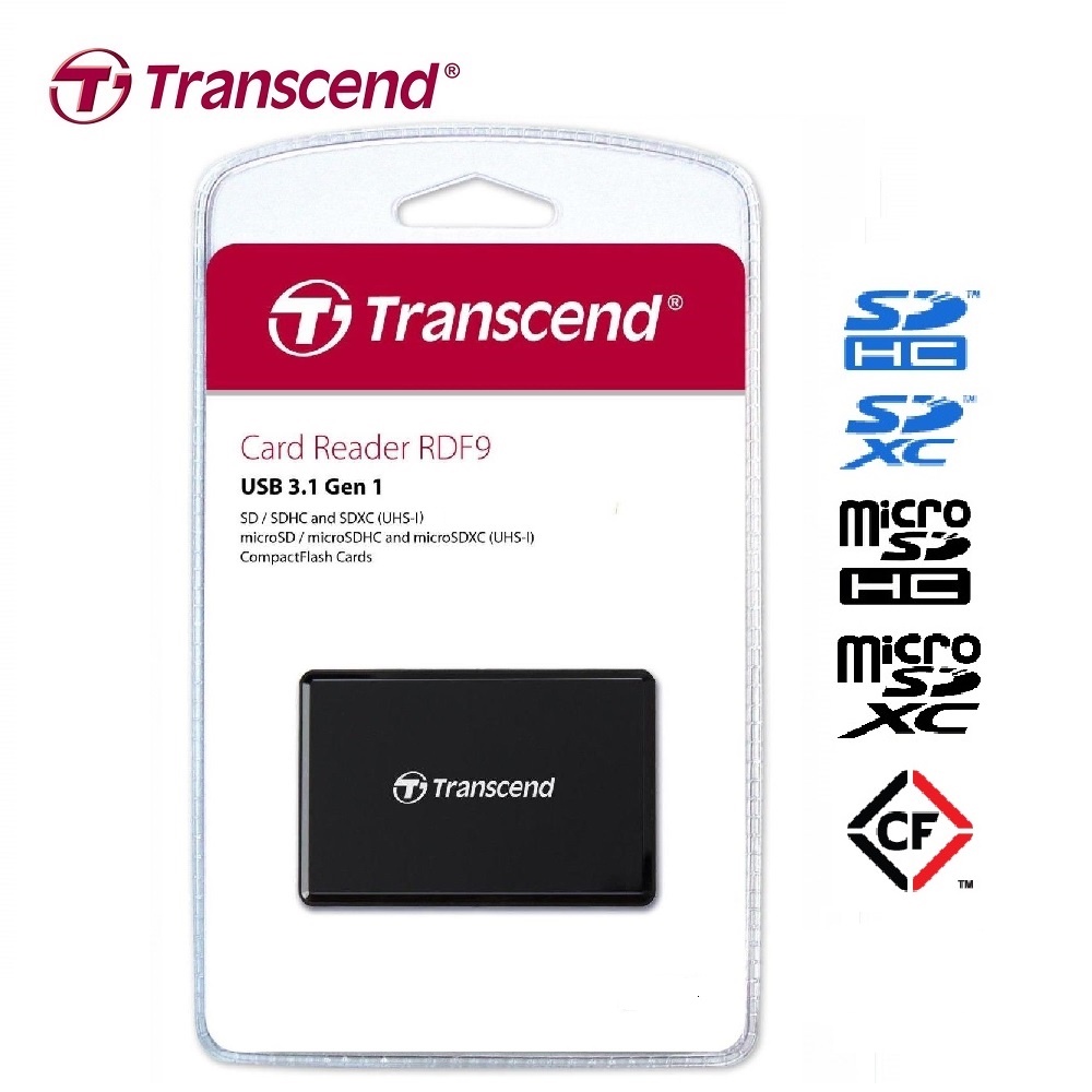 Transcend All-In-One Card Reader USB3.1 (UHS-1)