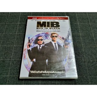 DVD เสียงไทย ภาพยนตร์แอ็คชั่นคู่หู มันส์สุดฮา "Men in Black: International / หน่วยจารชนสากลพิทักษ์โลก" (2019)