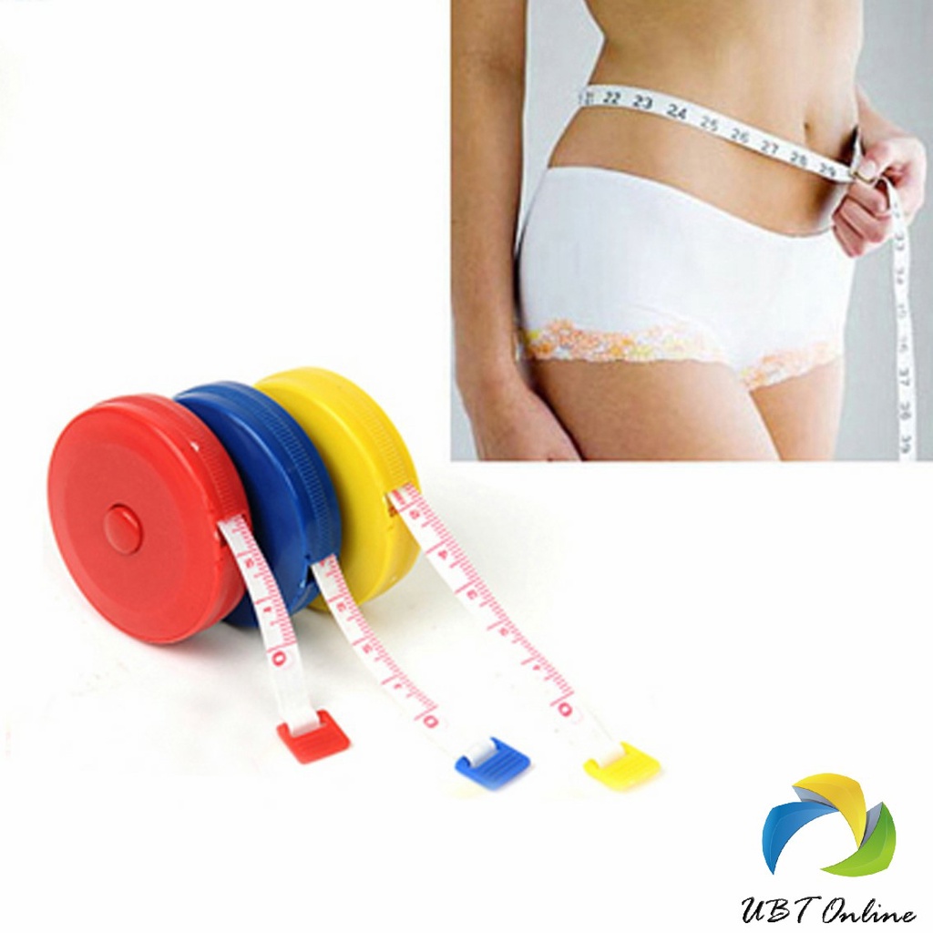 UBT ตลับสายวัดตัว สายวัดเอว สายวัดรอบเอว **มาตราวัดเคลื่อไป 2 มิน** ตลับเมตร