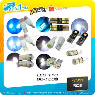 หลอดไฟ LED T10 (SMD,Ceramic,หัวขุ่น,หัวกระจาย)