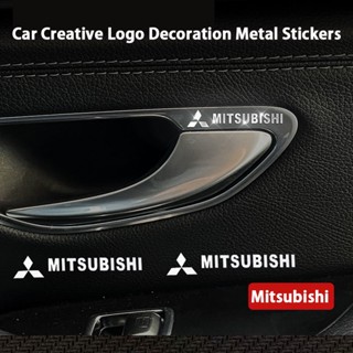 [Mitsubishi/มิตซูบิชิ]  รถ สัญลักษณ์ โลโก้ สัญลักษณ์ พวงมาลัย สติ๊กเกอร์จัดแต่งทรงผม สติ๊กเกอร์โลหะตกแต่งรถยนต์อุปกรณ์ภายในรถยนต์ สติกเกอร์กันน้ํา Mitsubishi Xpander ASX Challenger Triton Storm Mirage g4 Expander