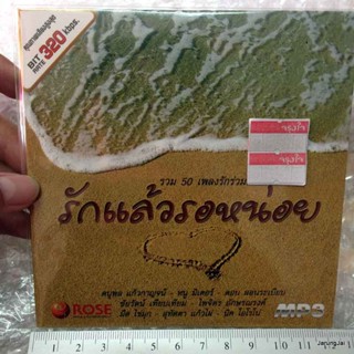 mp3 รักแล้วรอหน่อย รวม 50 เพลง รักฉันนั้นเพื่อเธอ cd mp3 rose