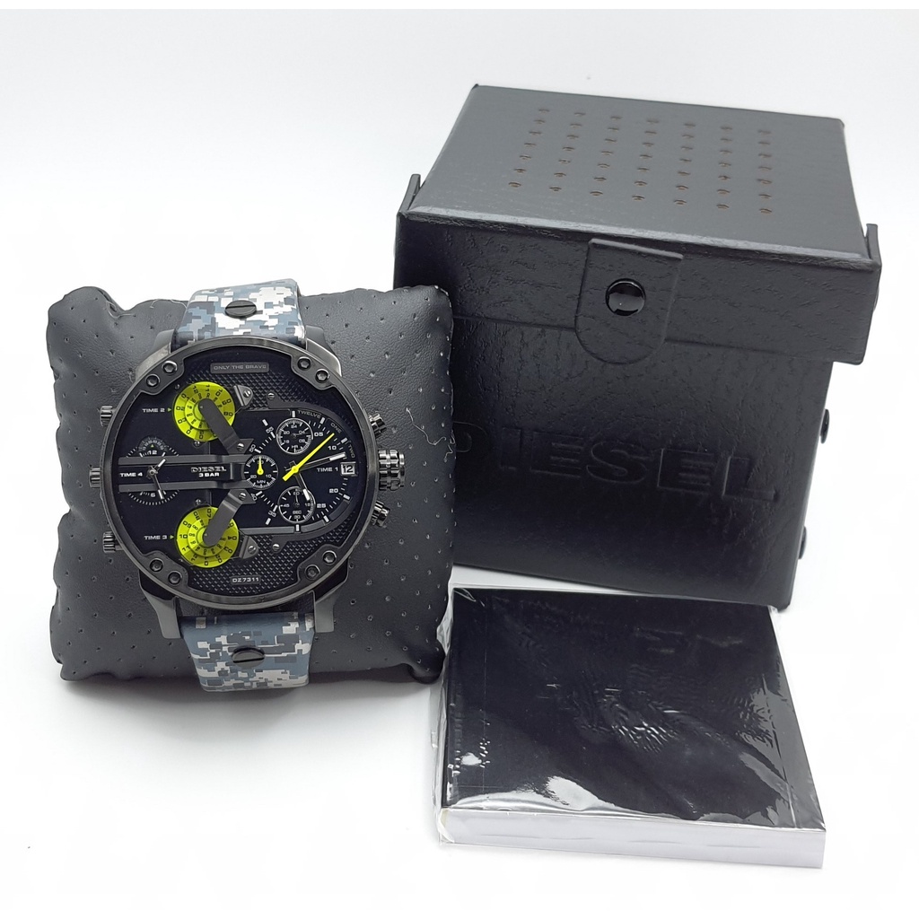 นาฬิกา DIESEL MEN'S DZ7311 MR.DADDY 2.0 57 QUARTZ CHRONOGRAPH พร้อมกล่อง (ใหม่)