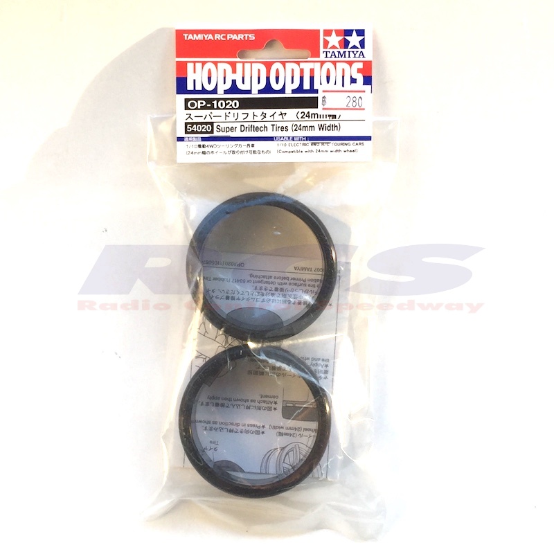 TAMIYA 54020 SUPER DRIFTECH TIRES (24mm WIDTH) รูปที่ 2