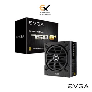 พาวเวอร์ซัพพลาย (PSU) EVGA SUPERNOVA 750 G+ 750W 80 PLUS GOLD  รับประกัน 10 ปี