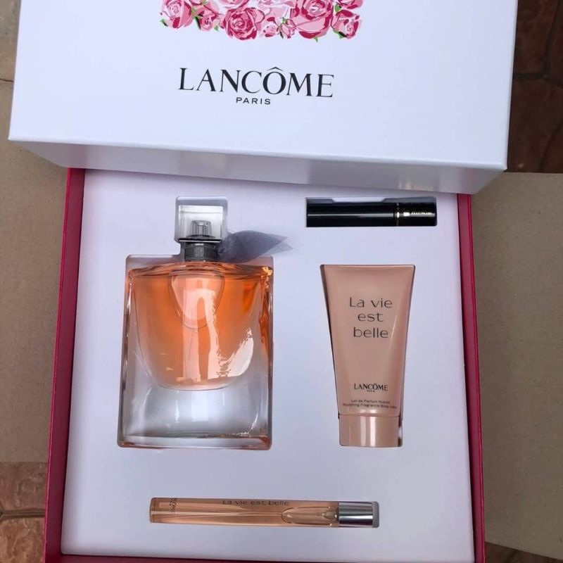 Lancome La Vie Est Belle EDP Gift Set 4 Pcs.ของแท้💯