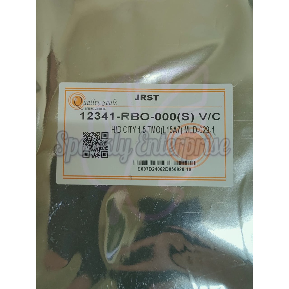 HONDA CITY 1.5 (N) VTEC CITY TMO L15A7 L15A 16V / CITY T9A SILICONE VALVE COVER GASKET 12341-RBO-000