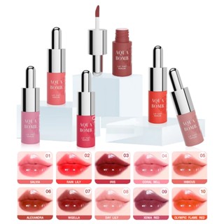 Srichand ศรีจันทร์อควา บอมบ์ ลิป ทินท์ เซรั่ม 10 เฉดสี Aqua Bomb Lip Tint Serum (2g) 1 แท่ง