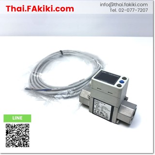 พร้อมส่ง,(D)Used*, PF3W720-F04-F-M Digital Flow Switch flow rate 2-16L/min (Cable3m.) ,SMC (66-005-224)