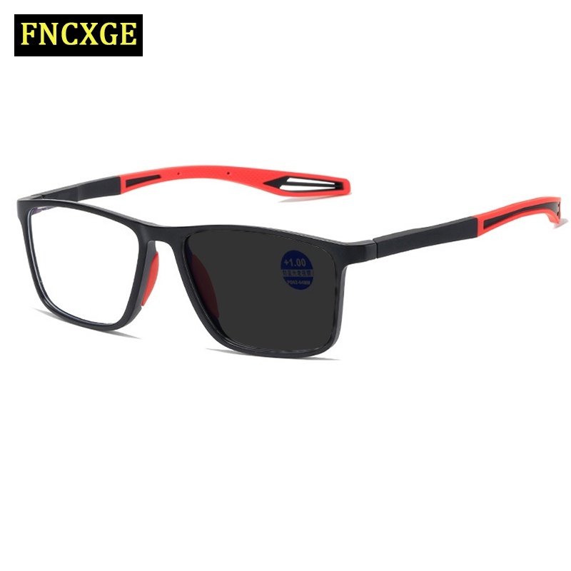 Fncxge เลนส์เปลี่ยนสี แว่นตาสั้น 0.0 ถึง - 6.0 ป้องกันรังสีอัลตราไวโอเลต เลนส์ถอดออกได้ สําหรับผู้ชาย และผู้หญิง แว่นตาสายตาสั้น อัตโนมัติ ป้องกันแสงสีฟ้า - รูปที่ 6