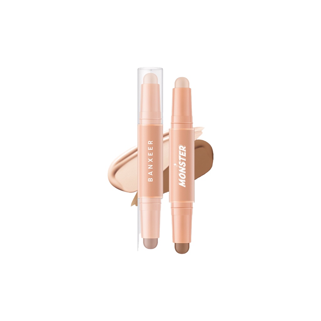 Banxeer Charm Stick Contour & Highlight #BM18 : แบงเซียร์ คอนทัวร์ ไฮไลท์ สติ๊ก แบบแท่ง x 1 ชิ้น alyst