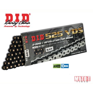 [ส่งฟรี] โซ่ DID 525 VDS (O-RING) 150 cc – 800 cc