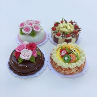 miniature cake เค้กจิ๋ว โมเดลเค้ก ขนาด 2.8 - 3 cm